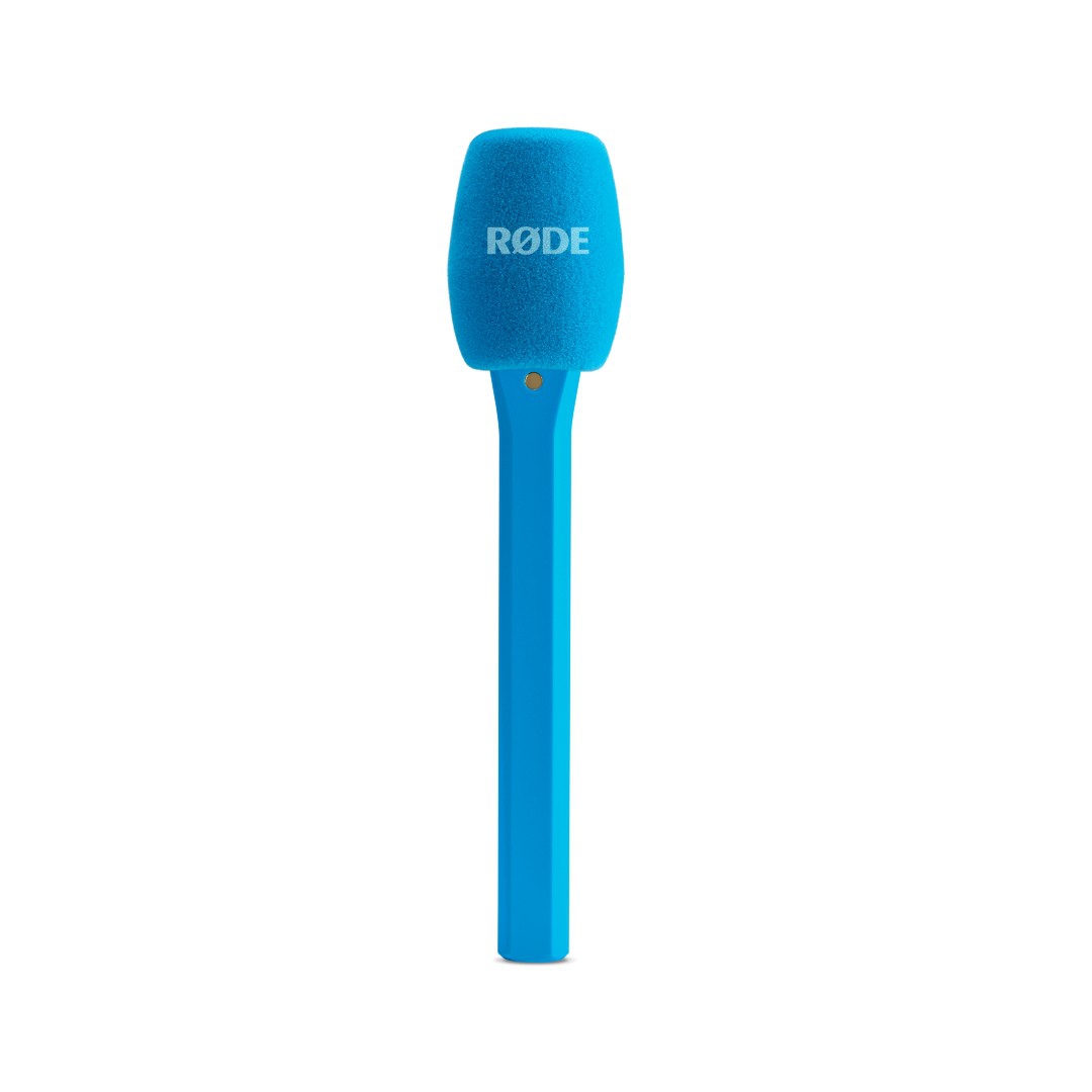 RØDE Interview Micro Wireless Micro İçin El Mikrofon Adaptörü (MAVİ)