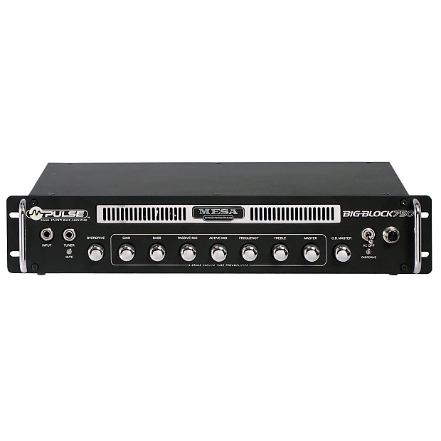 Mesa Boogie Big Block 750 Rackmount Kafa Bas Gitar Amfi