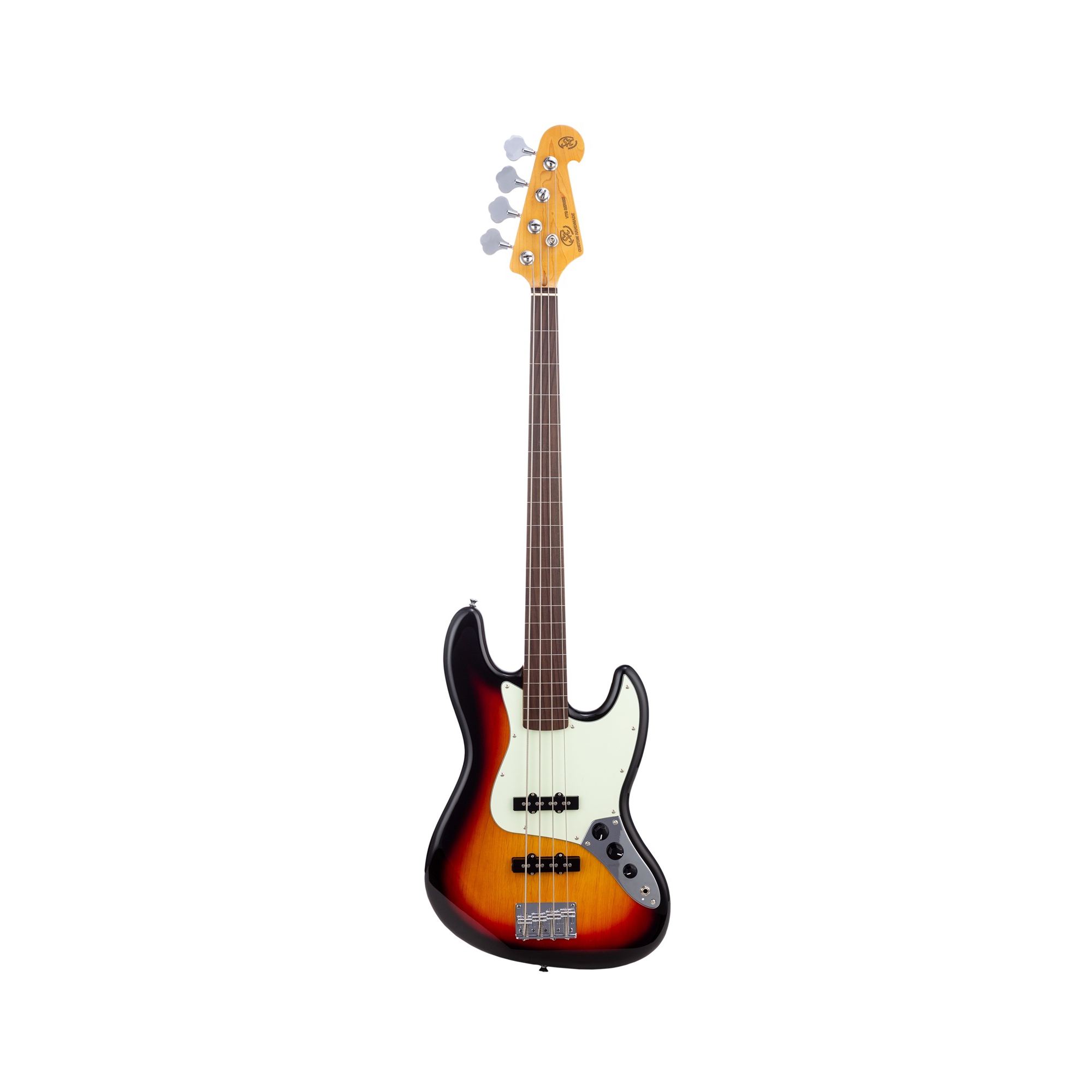 SX SJB62 Perdesiz Bas Gitar (3 Tone Sunburst)