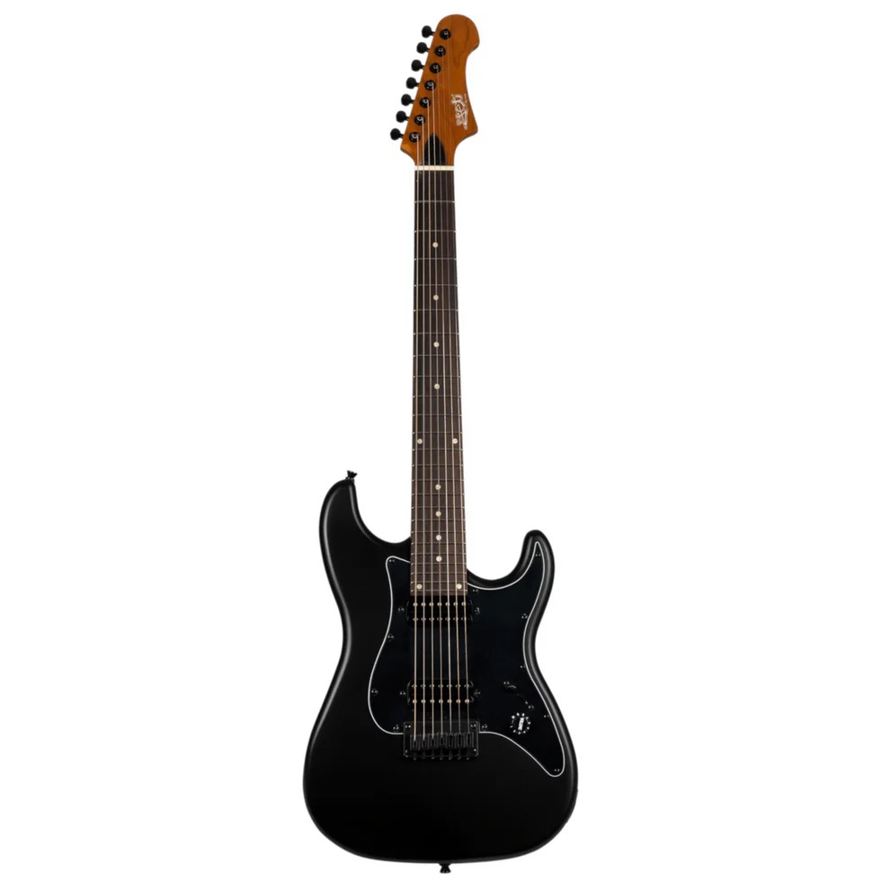 Jet JS-407 HH RW 7 Telli Elektro Gitar (Matte Black)