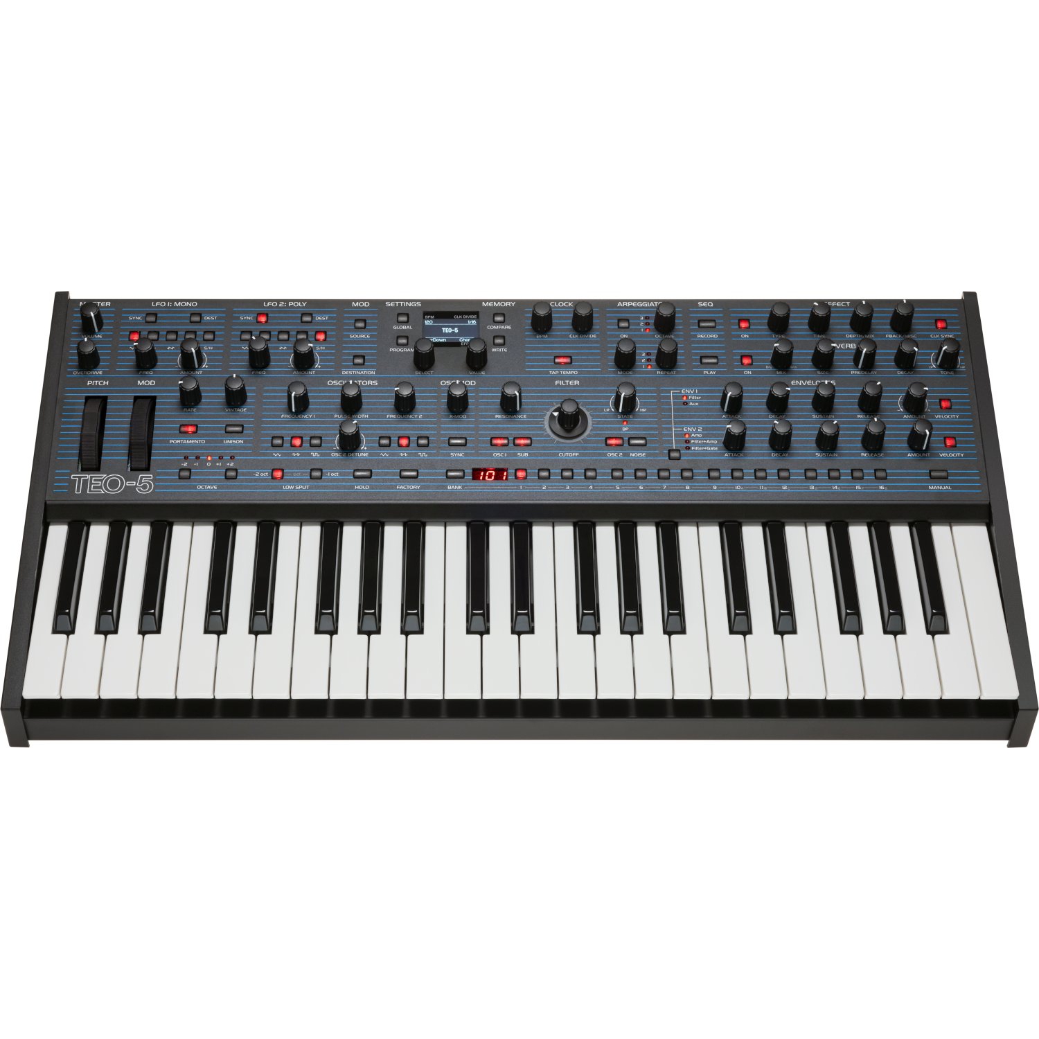 Sequential Oberheim TEO-5 Compact Polyphonic Analog Synthesizer