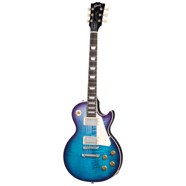 Gibson Les Paul Standard '50s Figured Top Elektro Gitar (Blueberry Burst)