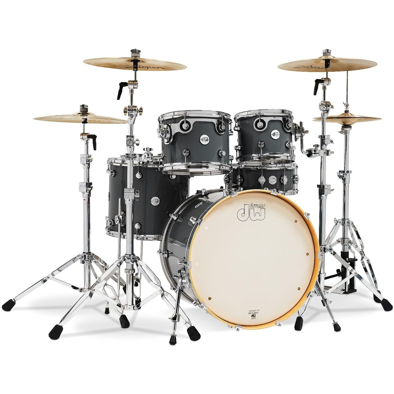 Dw Drums 22" Design Series 4-parça Akustik Davul (Steel Grey)
