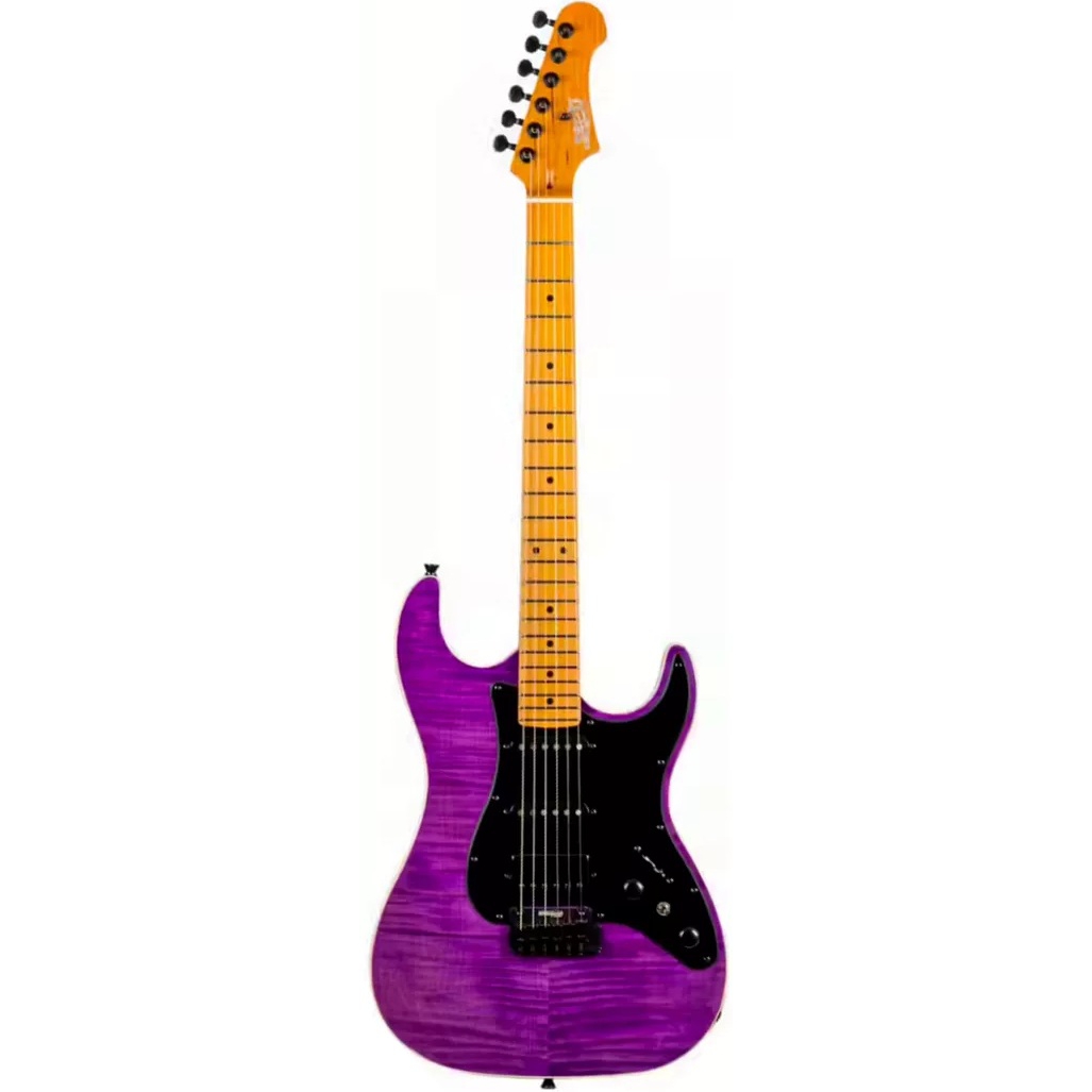 Jet JS-600 HSS Elektro Gitar (Transparent Purple)