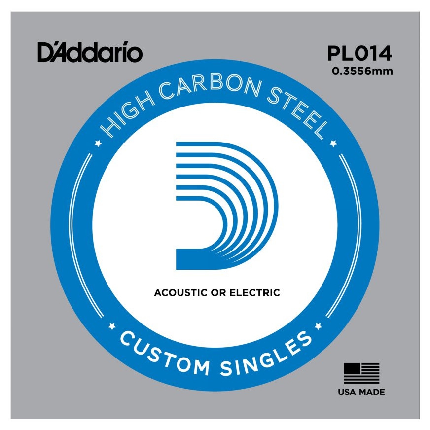 D'Addario PL014 Tek Elektro Gitar Teli (14)