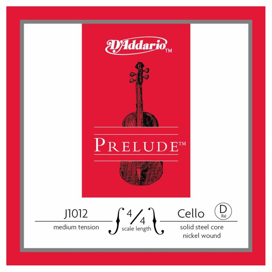 D'Addario J1012 4/4M Prelude D Çello Teli (Re)