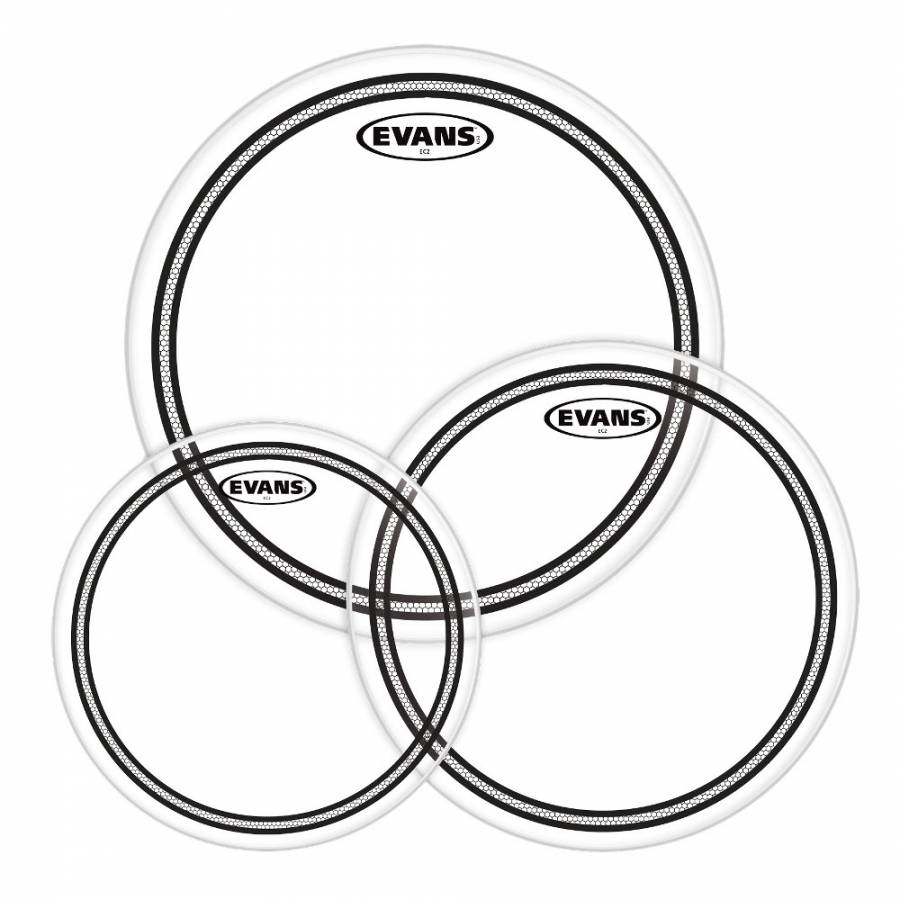 Evans ETP-EC2SCLR-F 10 12 14 Inc Deri Seti