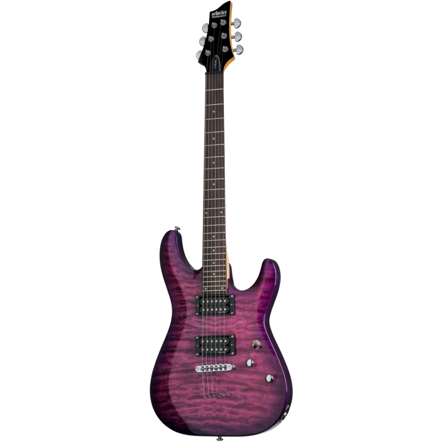 Schecter C-6 Plus Elektro Gitar (Electric Magenta)