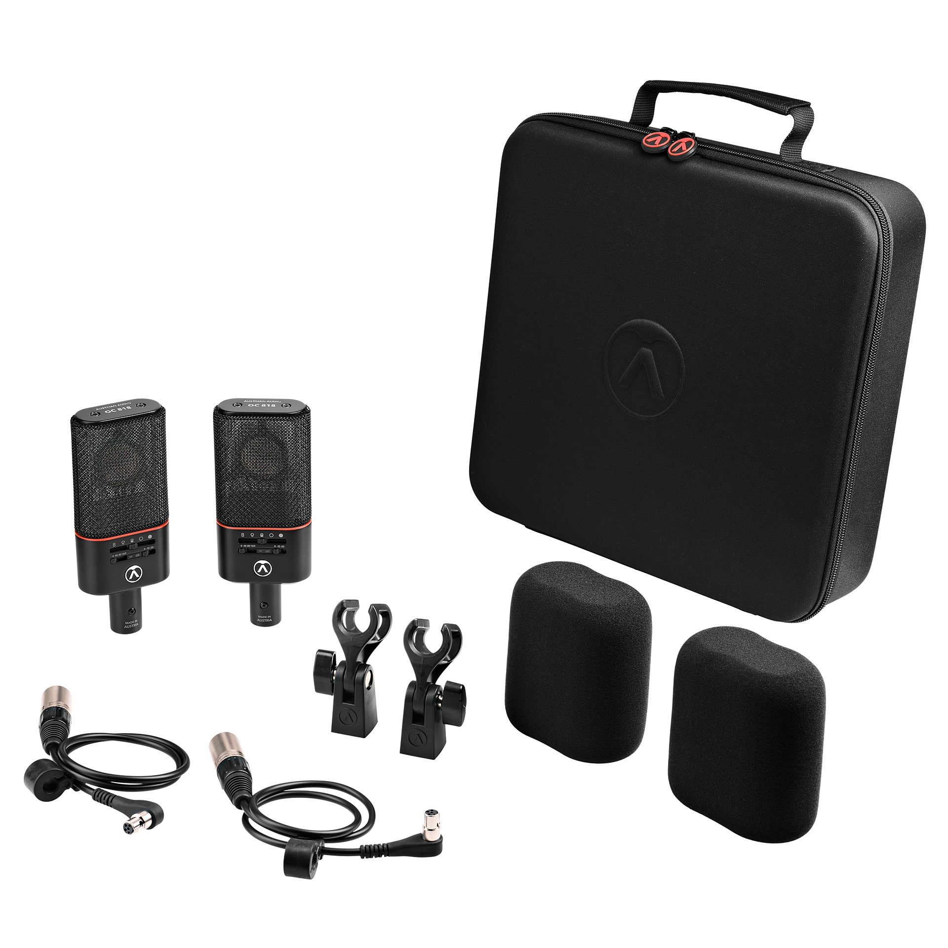 Austrian Audio OC818 Dual Set Go Condenser Mikrofon (Siyah)