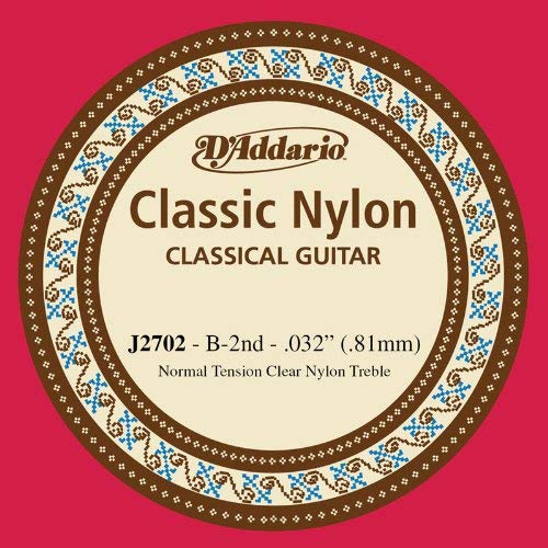 D'Addario J2702 Normal Tension Tek Klasik Gitar Teli (B)