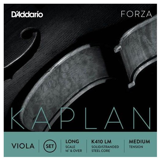 D'Addario K410 LM Kaplan Forza Viyola Teli