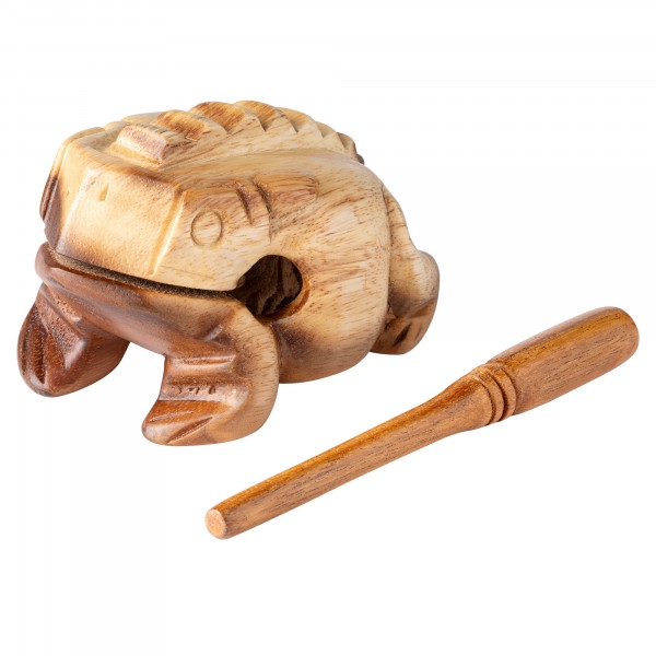 Nino NINO515NT Wood Large Frog Güiro (Natural)