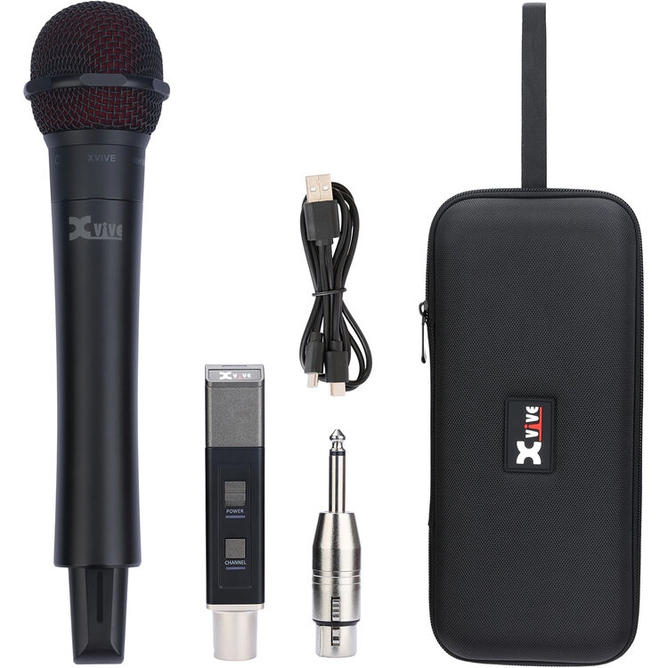 Xvive Audio M5 Kablosuz El Mikrofonu Sistemi (5.8 GHz)