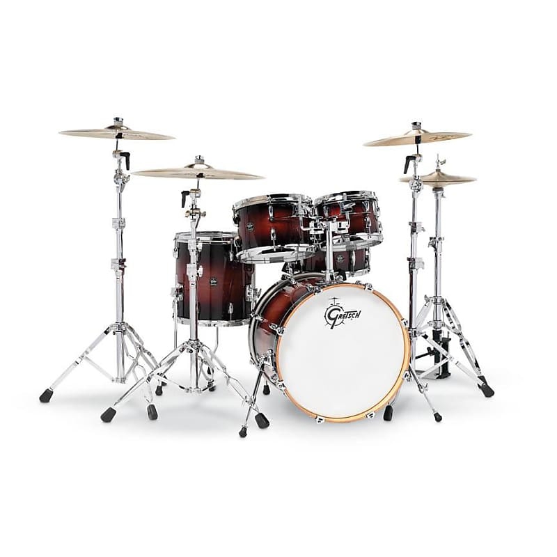Gretsch RN2-E605-CB Renown Maple 5-Parça Akustik Davul (Cherry Burst)