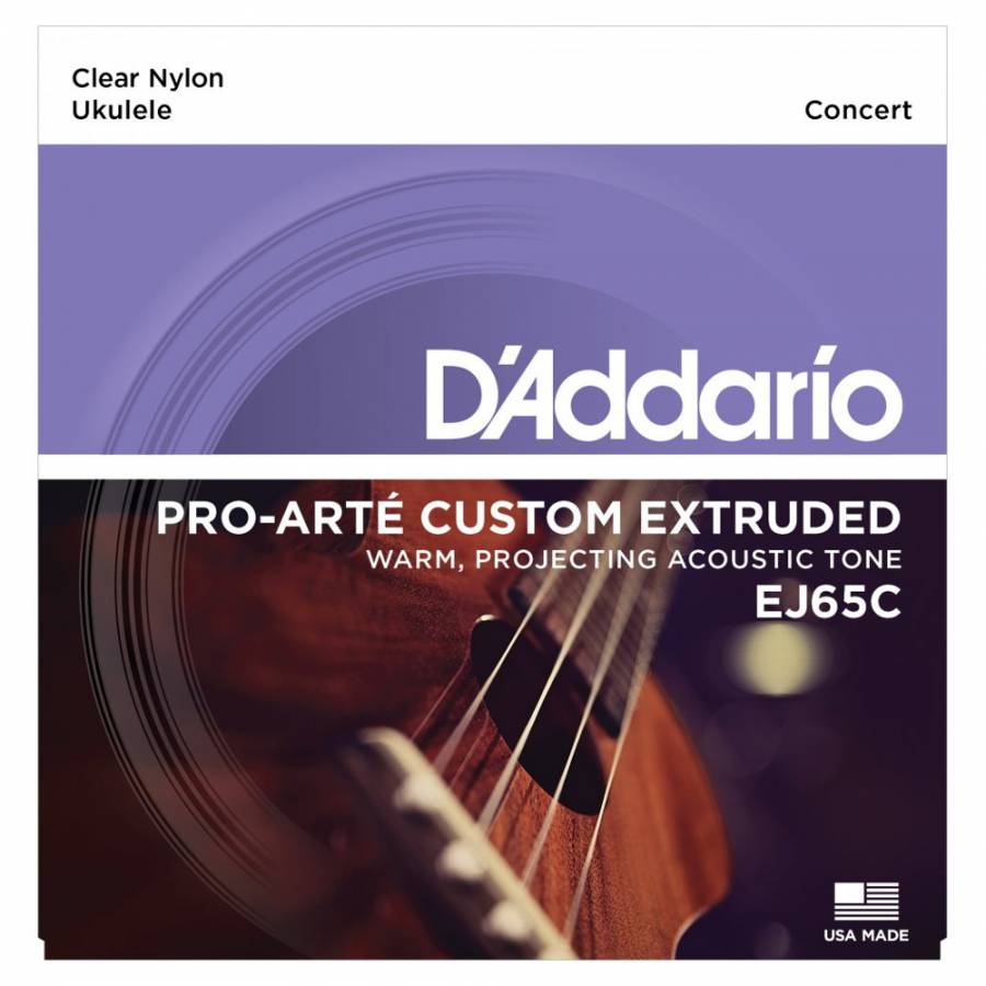 D'Addario EJ65C Pro-Arte Concert Ukulele Teli