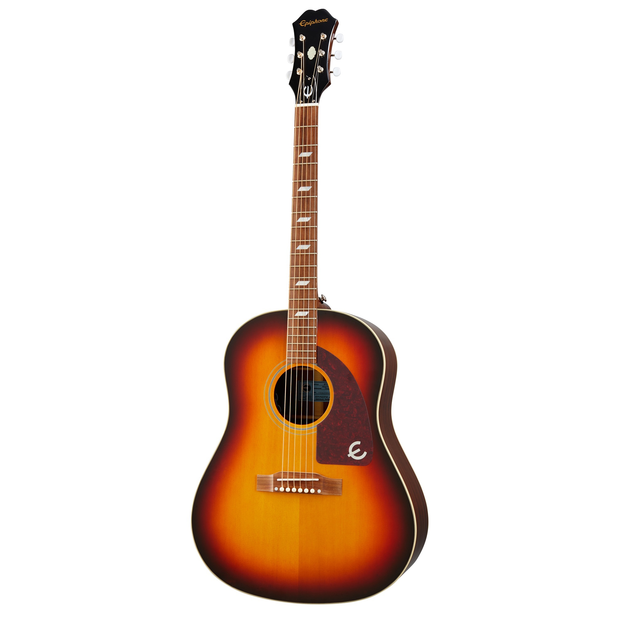 Epiphone Masterbilt Texan Elektro Akustik Gitar (Faded Cherry)