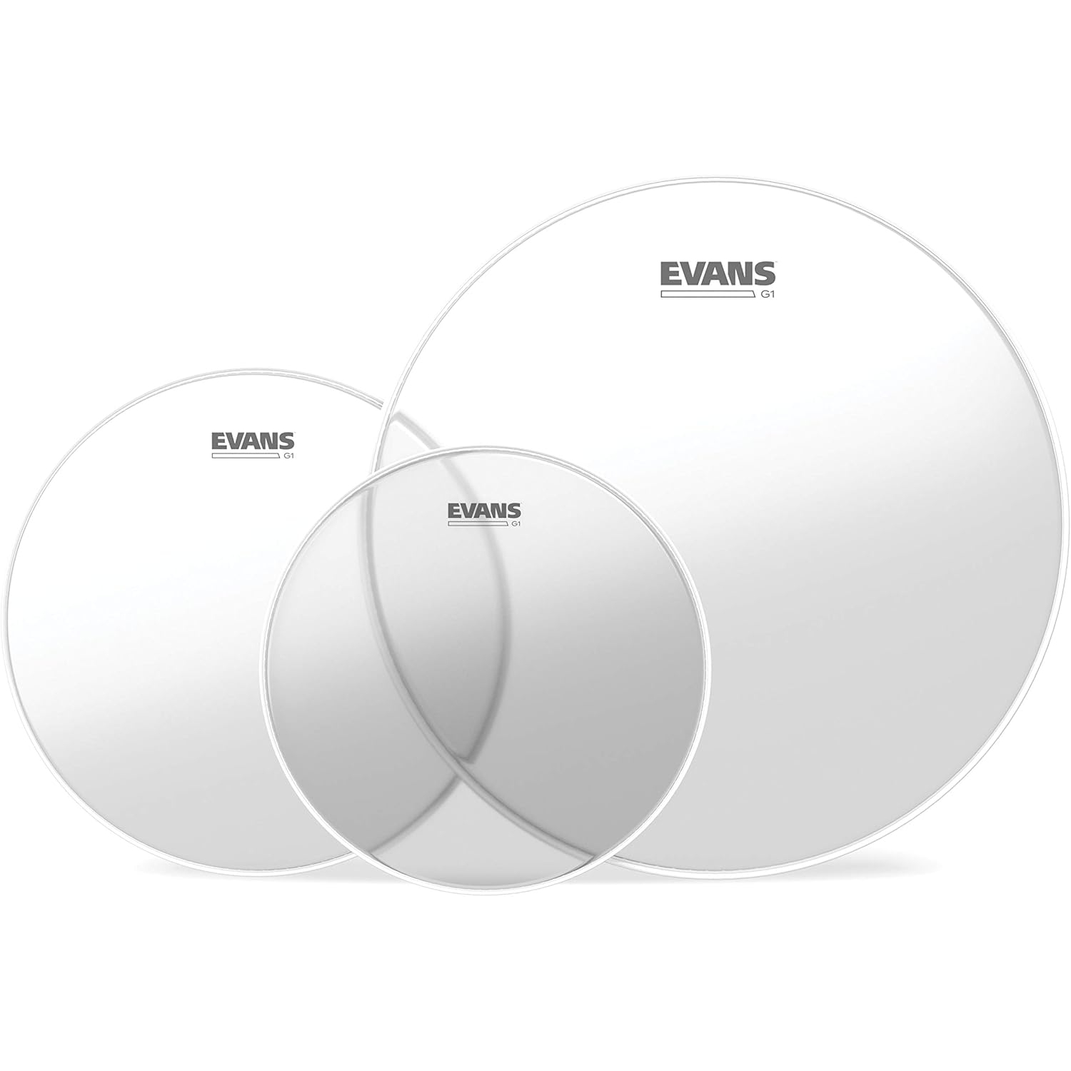 Evans G1 Clear Deri Seti - 10" / 12" / 16"