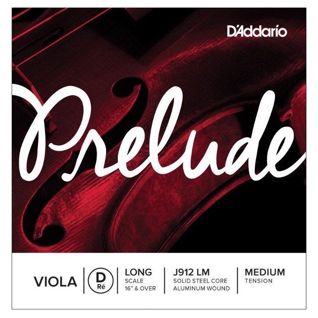 D'Addario J912LM Prelude D Viyola Teli (Re)