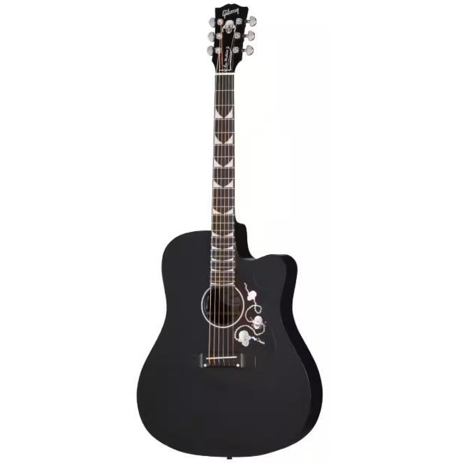 Gibson Dave Mustaine Songwriter Elektro Akustik Gitar (Ebony)