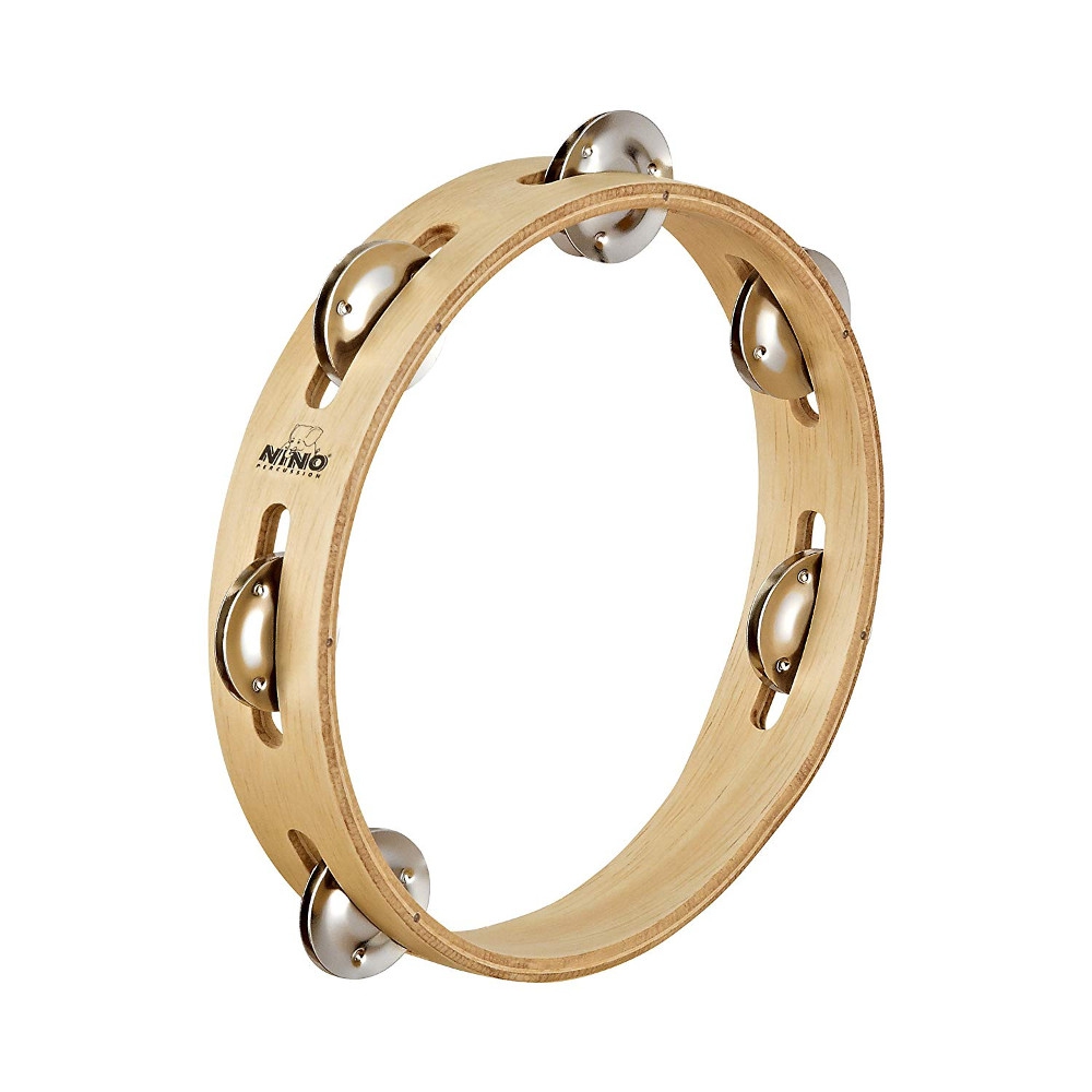 Nino NINO14 Wood 10'' Tambourine