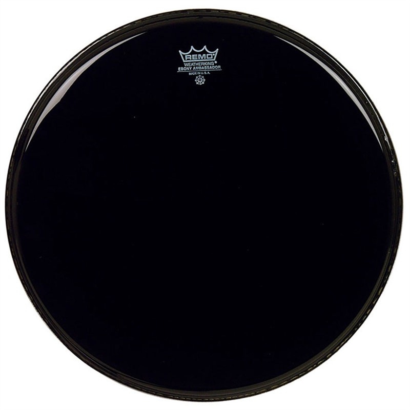 Remo Emperor Ebony 18 İnç Deri