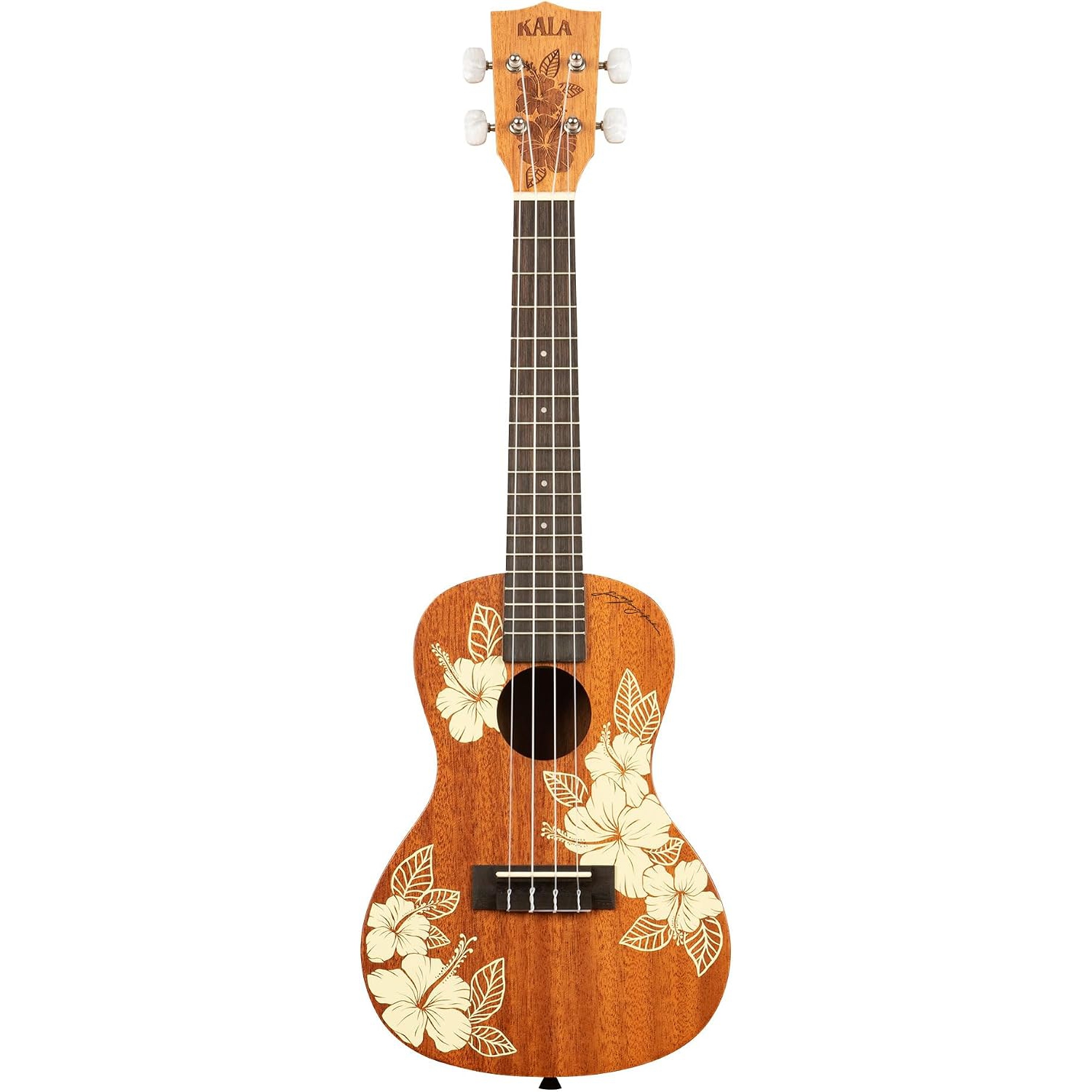 Kala Hibiscus Maun Concert Ukulele