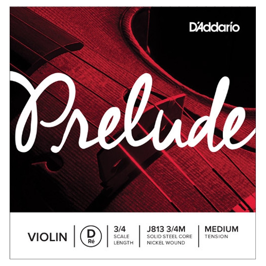 D'Addario Prelude 3/4 Tek Re Keman Teli (Medium Tension)