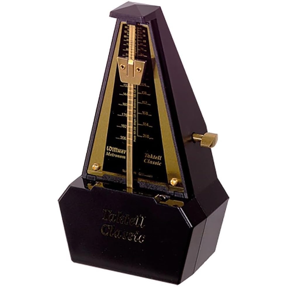 Wittner 903152 Classic Without Bell Metronom (Black/Gold)