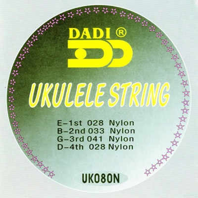 Dadi UK080N Ukulele Tel Seti