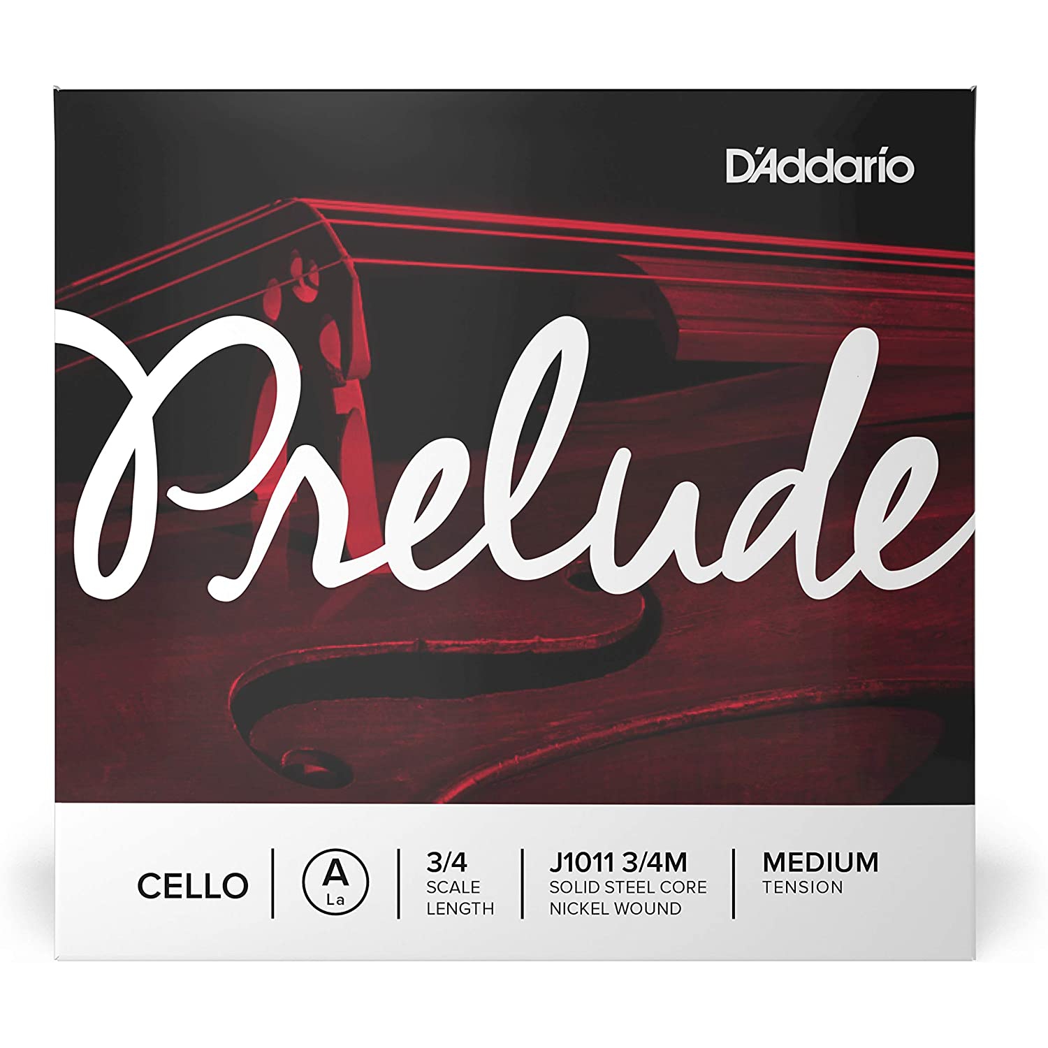 D'Addario J1011 3/4 M Prelude A Çello Teli (La)