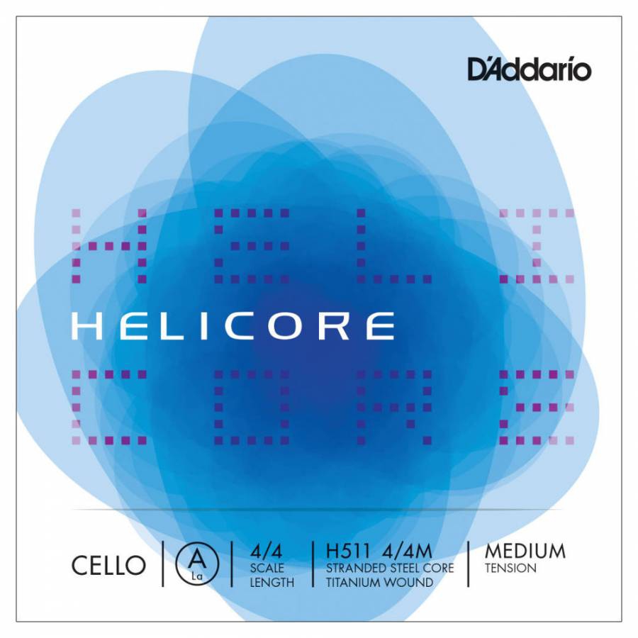D'Addario H511 4/4M Helicore A Çello Teli (La)