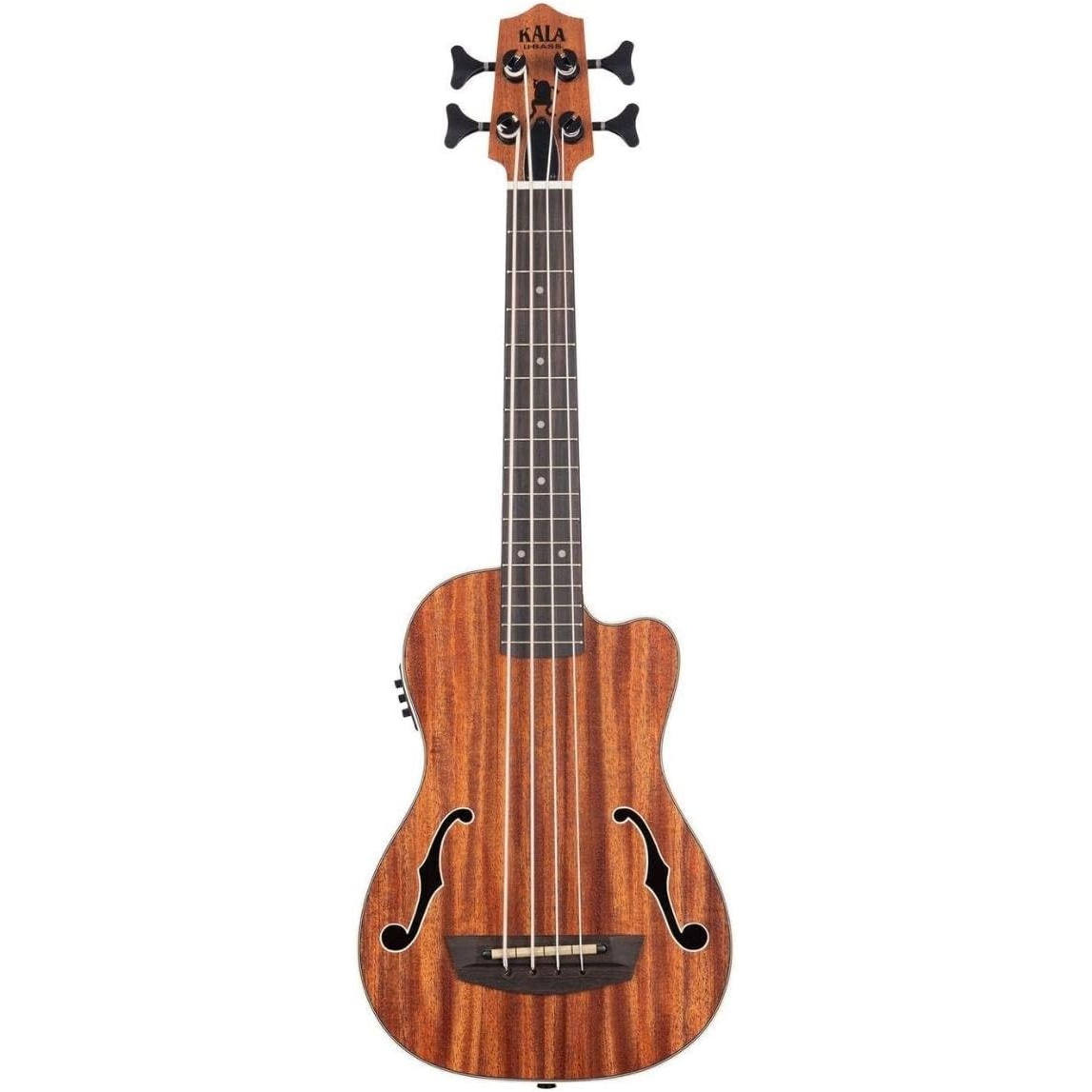 Kala Journeyman Maun Akustik-Elektro U•BASS® Mini Bas Gitar (Natural)