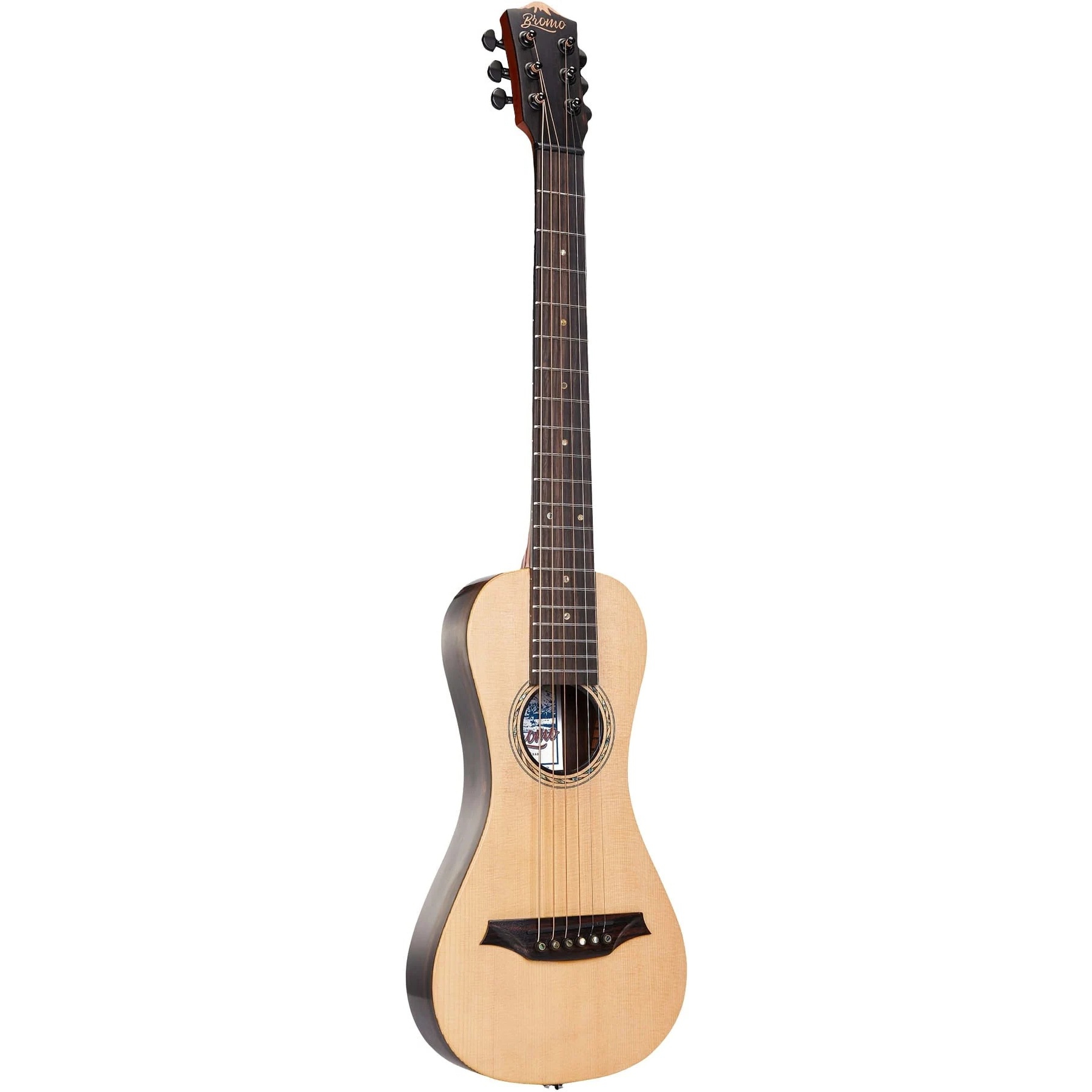 Bromo BAR3E Natural Elektro Akustik Gitar (Natural)