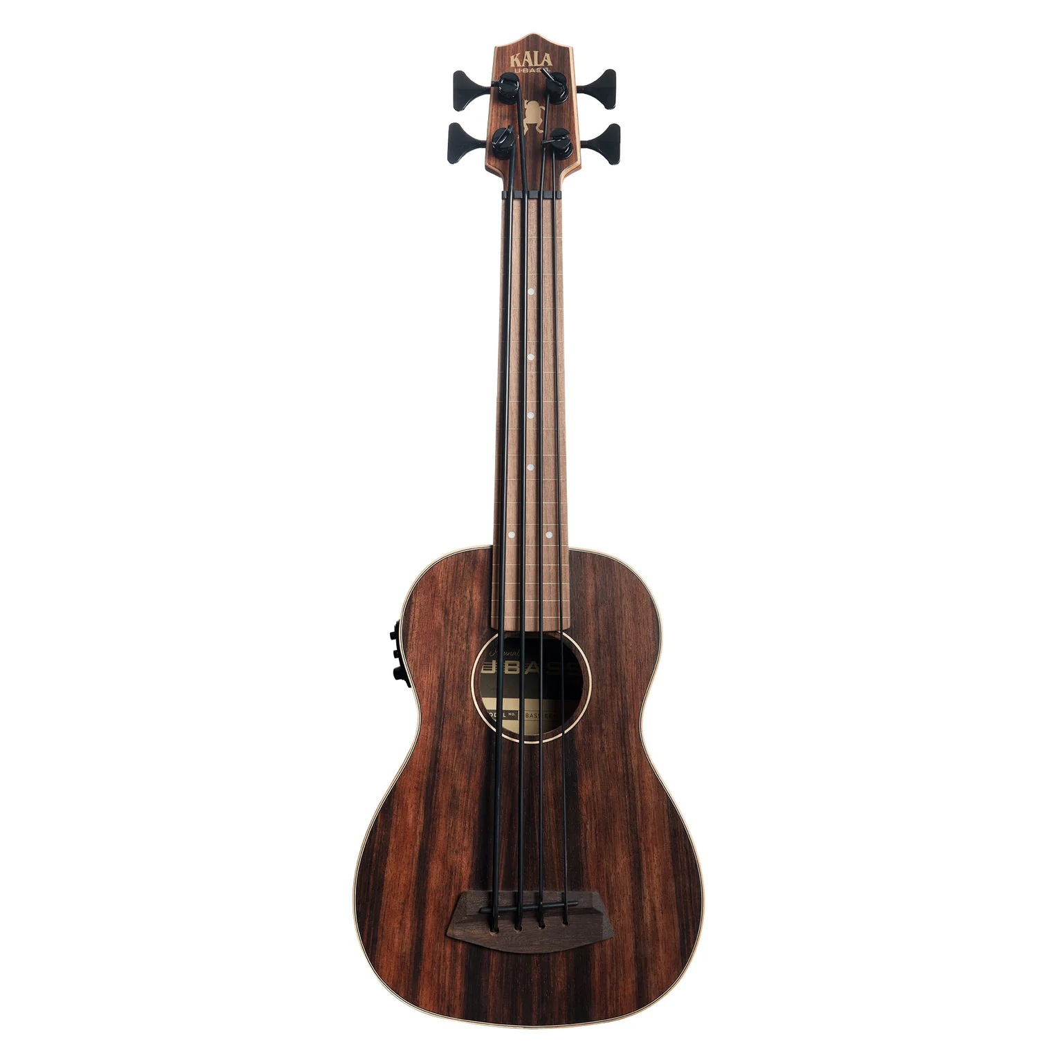 Kala Striped Ebony Perdesiz Akustik-Elektro U•BASS® Akustik Bas Gitar
