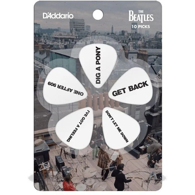 D'addario The Beatles Get Back 10'lu Paket Pena (Medium)
