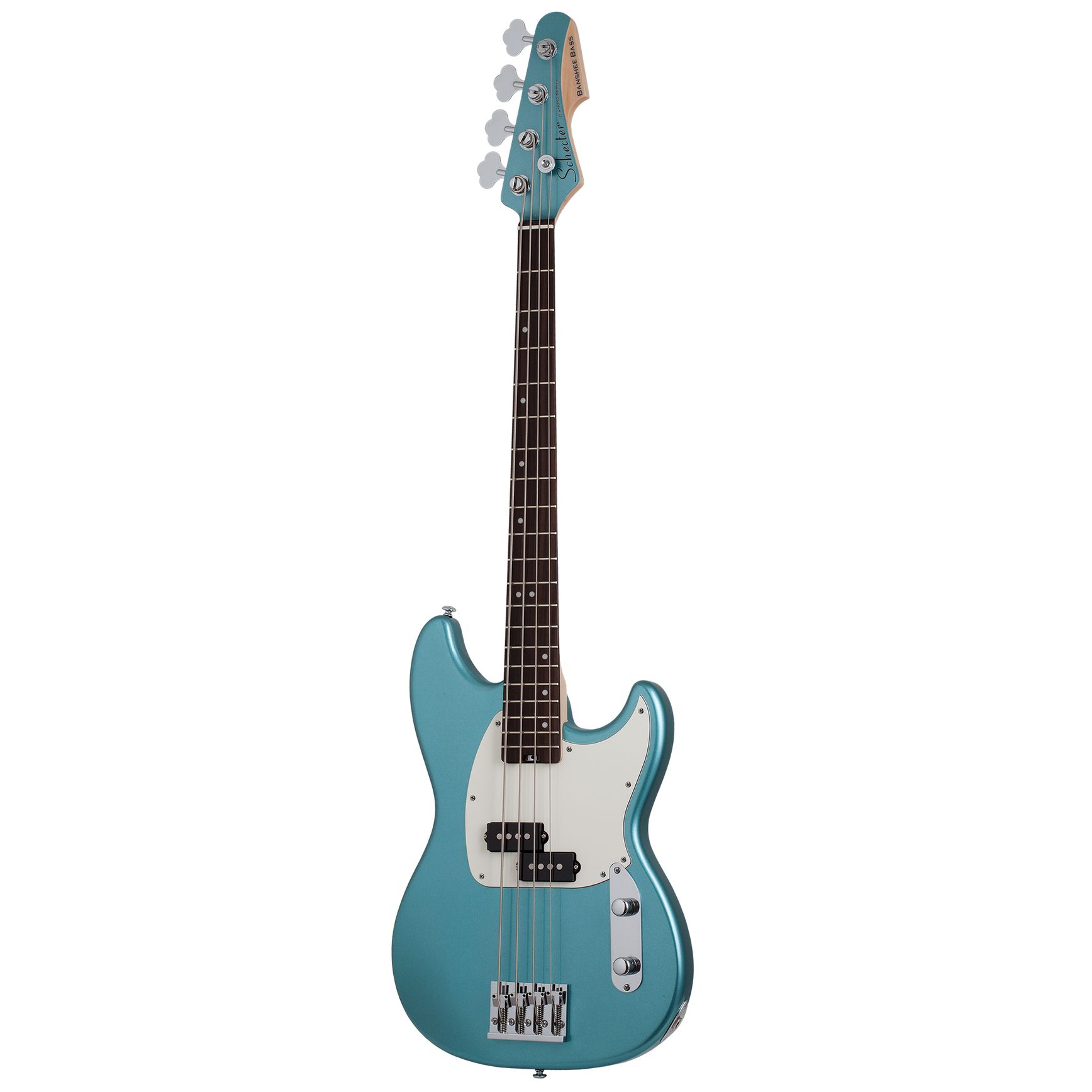 Schecter Banshee Bass Bas Gitar (Vintage Pelham Blue)