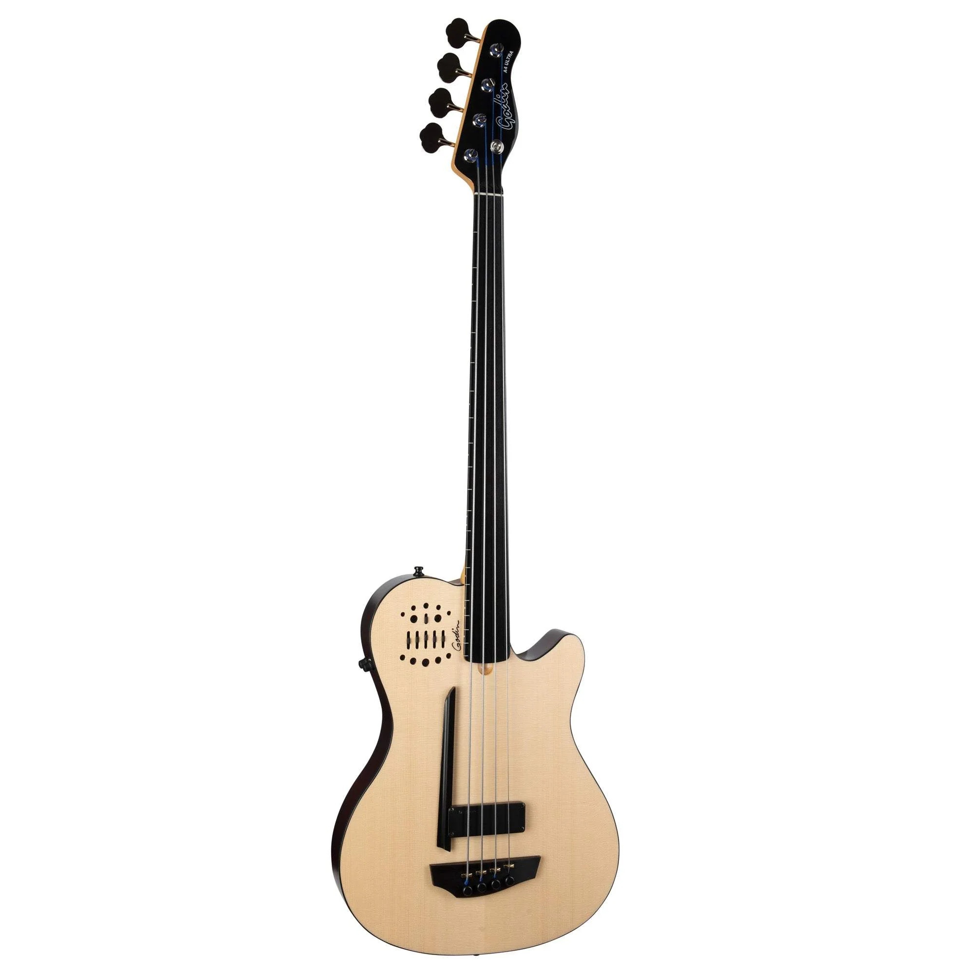 Godin A4 Ultra Fretless AE Bas Gitar (Natural)