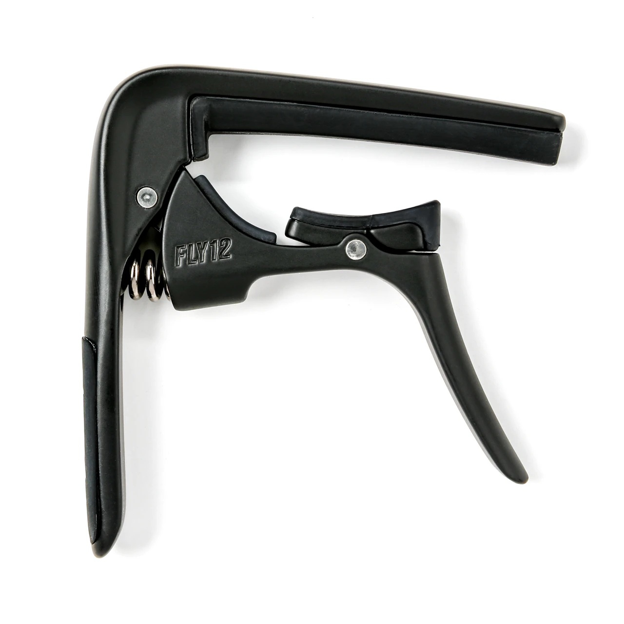 Jim Dunlop 66CBK Trigger 12 Telli Akustik Fly Capo (Siyah)