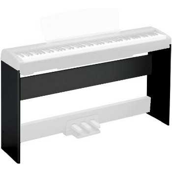 Yamaha P45 Dijital Piyano Uyumlu Taşınabilir Piyano Standı - L85BY (Siyah)