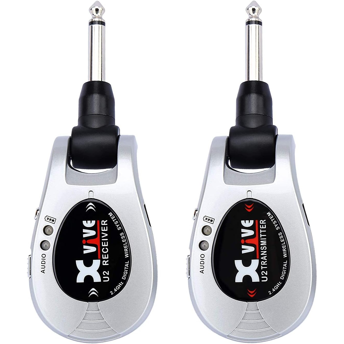Xvive XV-U2 Kablosuz Gitar Bağlantı Sistemi - Gümüş