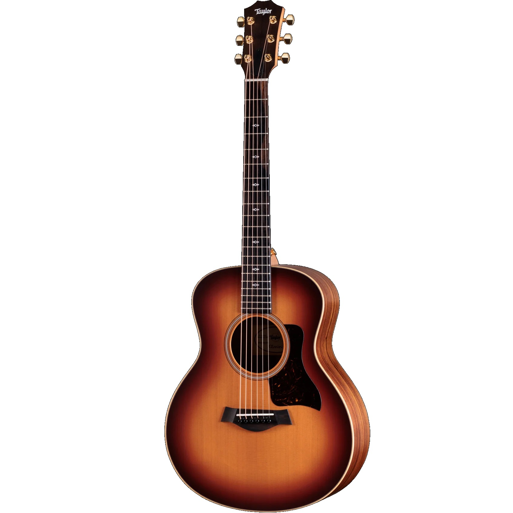 Taylor 50th Anniversary Collection Sunset Blvd GS Mini-e Rosewood Elektro Akustik Gitar (Shaded Edge Burst)