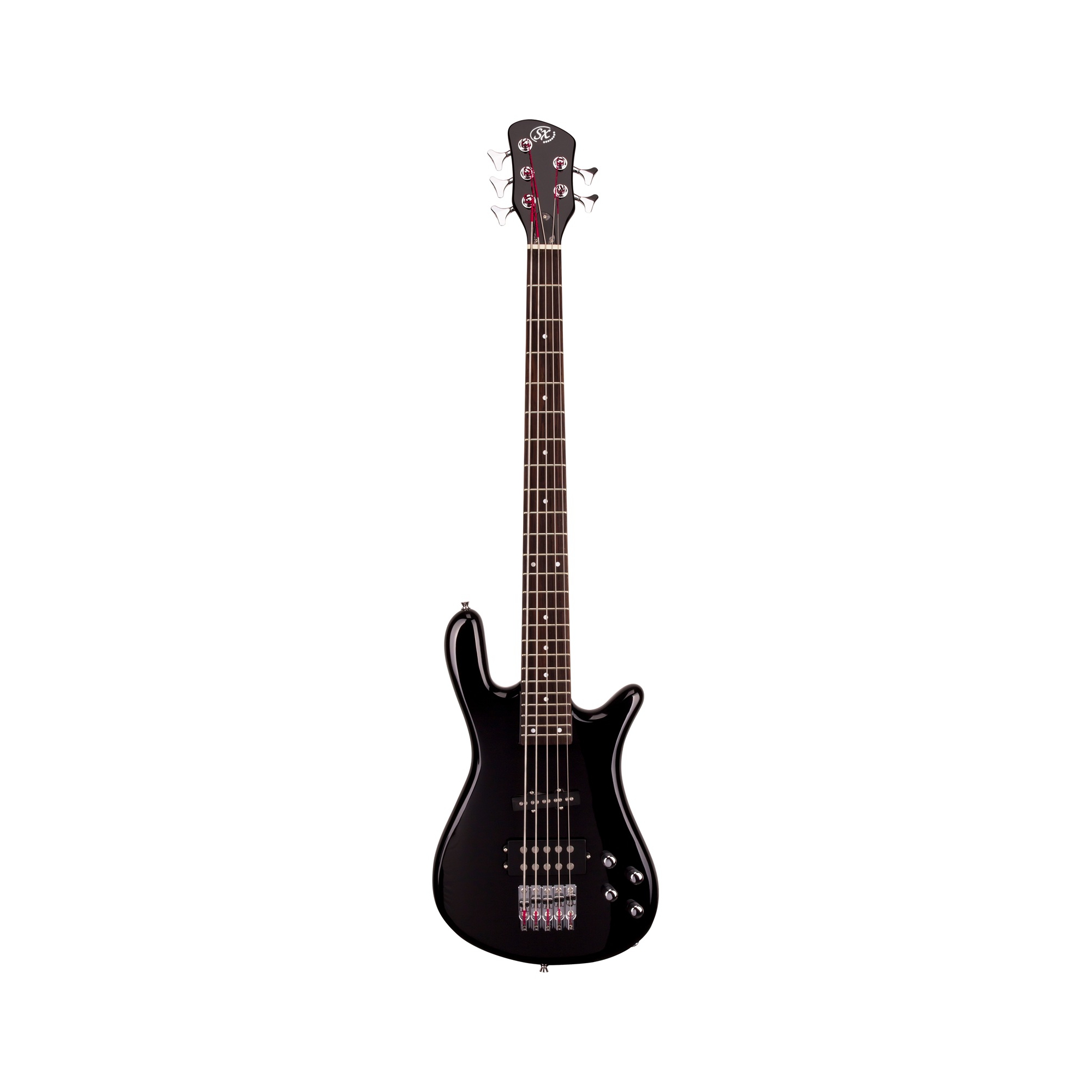 SX SWB1 5 Telli Bas Gitar (Black)