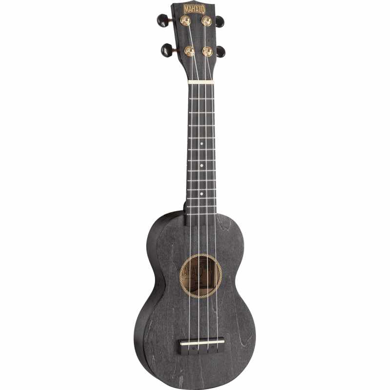 Mahalo MS1TBK Slimline Serisi Soprano Ukulele (Transparent Black)
