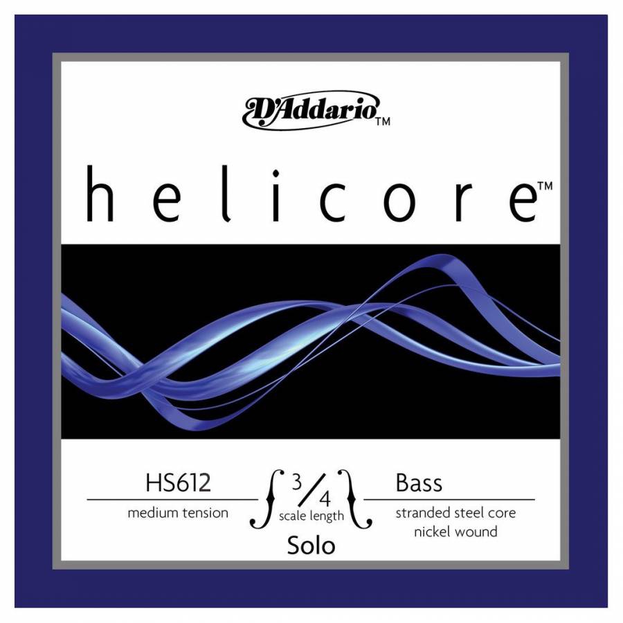 D'Addario HS612 3/4M Helicore Solo E Kontrabas Teli (Mi)