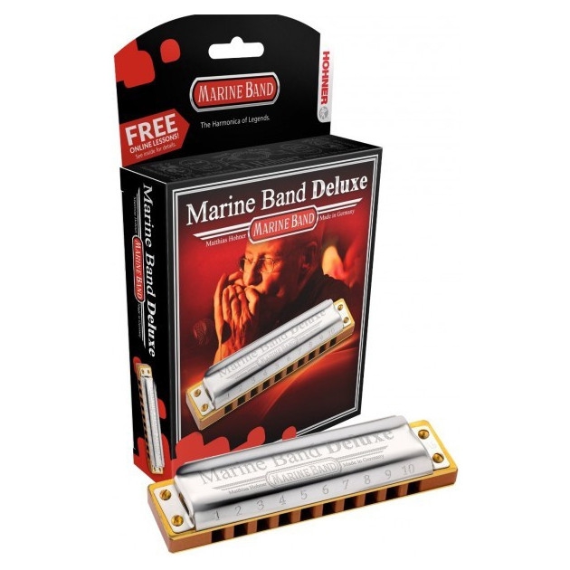Hohner Marine Band Deluxe Mızıka (Fa Majör)