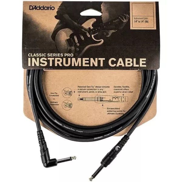Planet Waves PW-CGTPRORA-10 Classic Pro Right-angle Entrüman Kablosu (3 m)