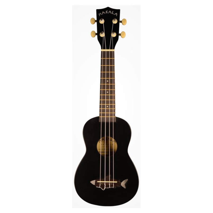 Kala Makala Shark Soprano Ukulele (Siyah)