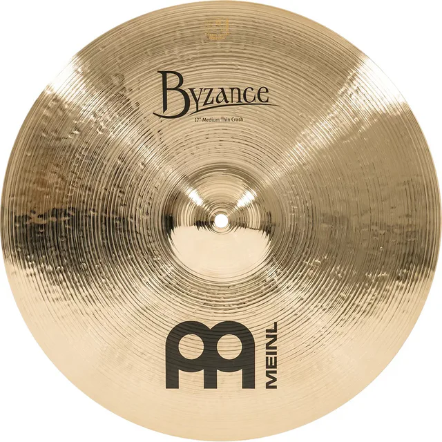 Meinl 17" Byzance Medium Thin Brilliant Crash Zil