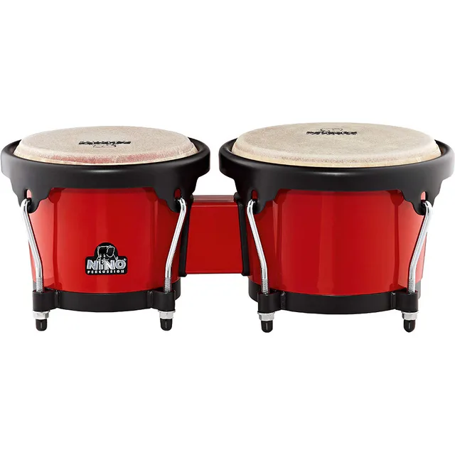 Nino NINO17R-BK 6.5'' - 7.5'' Abs Bongo (Kırmızı)