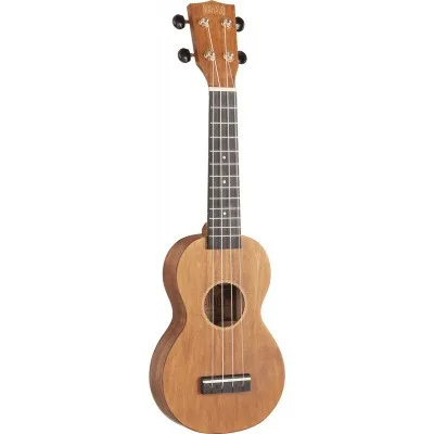 Mahalo MS1TBR Slimline Serisi Soprano Ukulele (Transparent Brown)